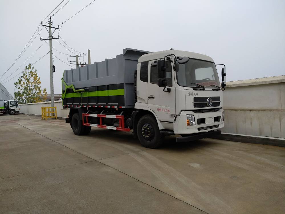 東風(fēng)天錦建筑垃圾車(chē) 專業(yè)壓縮轉(zhuǎn)運(yùn)的物流解決方案